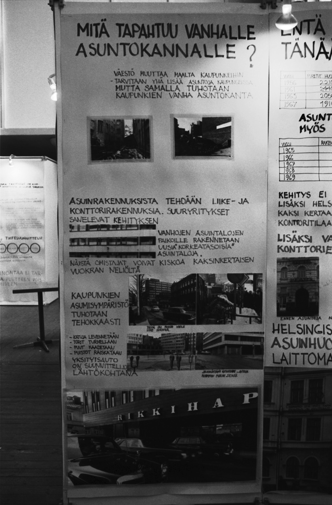 Mannerheimintie 17. Asumista käsittelevä näyttely Habitare 70 -messuilla Messuhallissa.