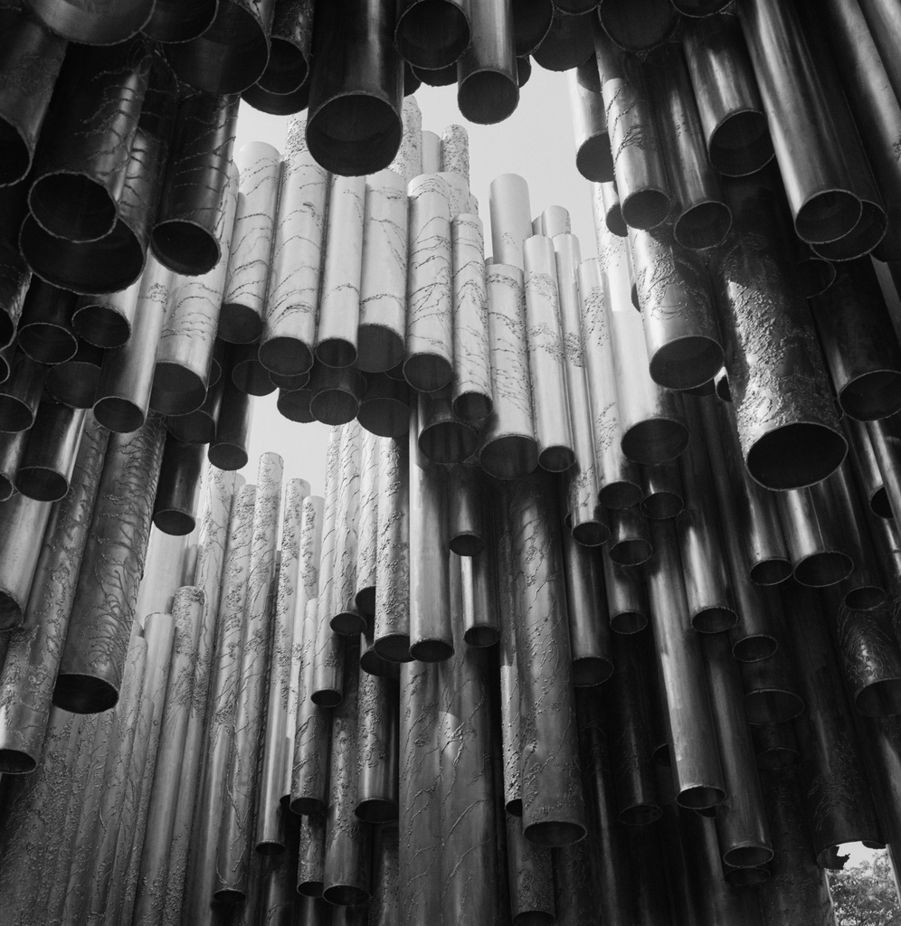 Sibelius-monumentti Sibeliuksen puistossa
