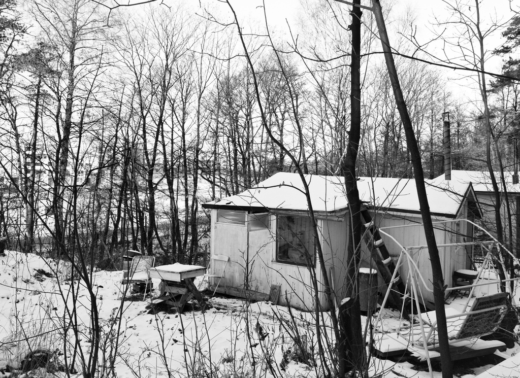 Tuorinniemen mökkikylä.