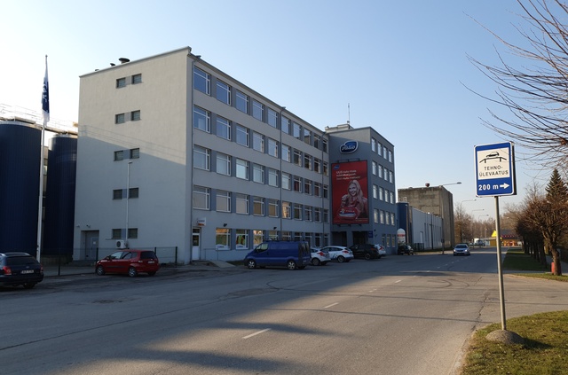 Võru Piimatoodete Kombinaat. Välisvaade. rephoto