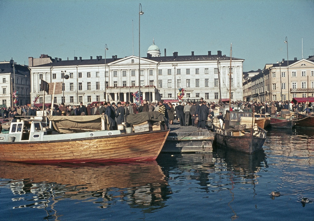 Eteläsatama, Kauppatori, kalamarkkinat 5.-6.10.1964.