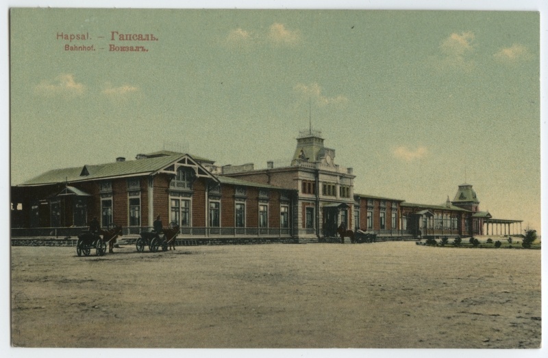 Haapsalu railway station.