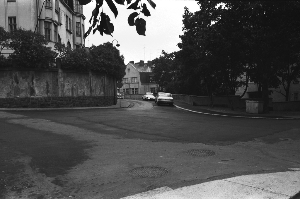 Ehrensvärdintie 28, 29. Katunäkymä Eirasta.