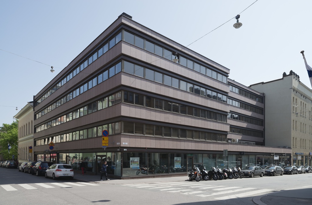 Annankatu 21 - Kalevankatu 12. Arkkitehti Toivo Korhonen, 1967. City-inventointi.