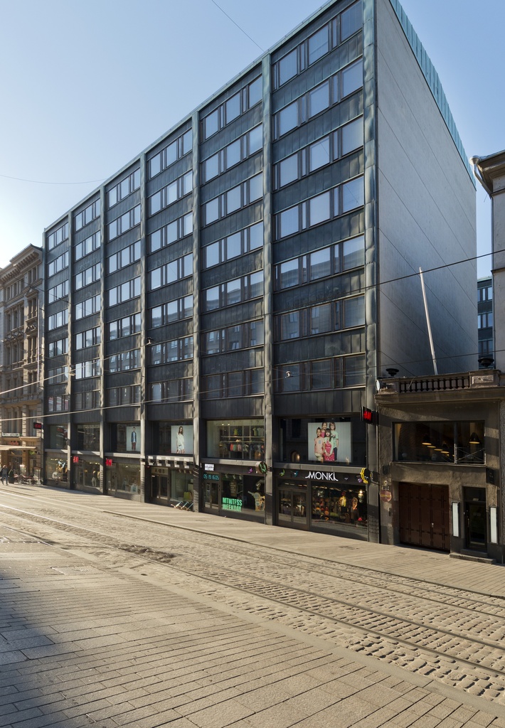 Aleksanterinkatu 48. Arkkitehti Kurt Simberg, 1958. City-inventointi.