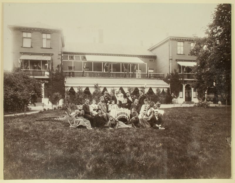Sindi mining factory. Factory Administration and their dwelling