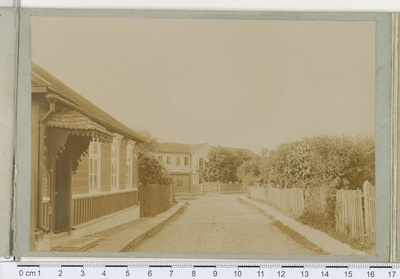Haapsalu, Bergfeldt's pansion and mudravila with a view from the Great Liiva Street  duplicate photo