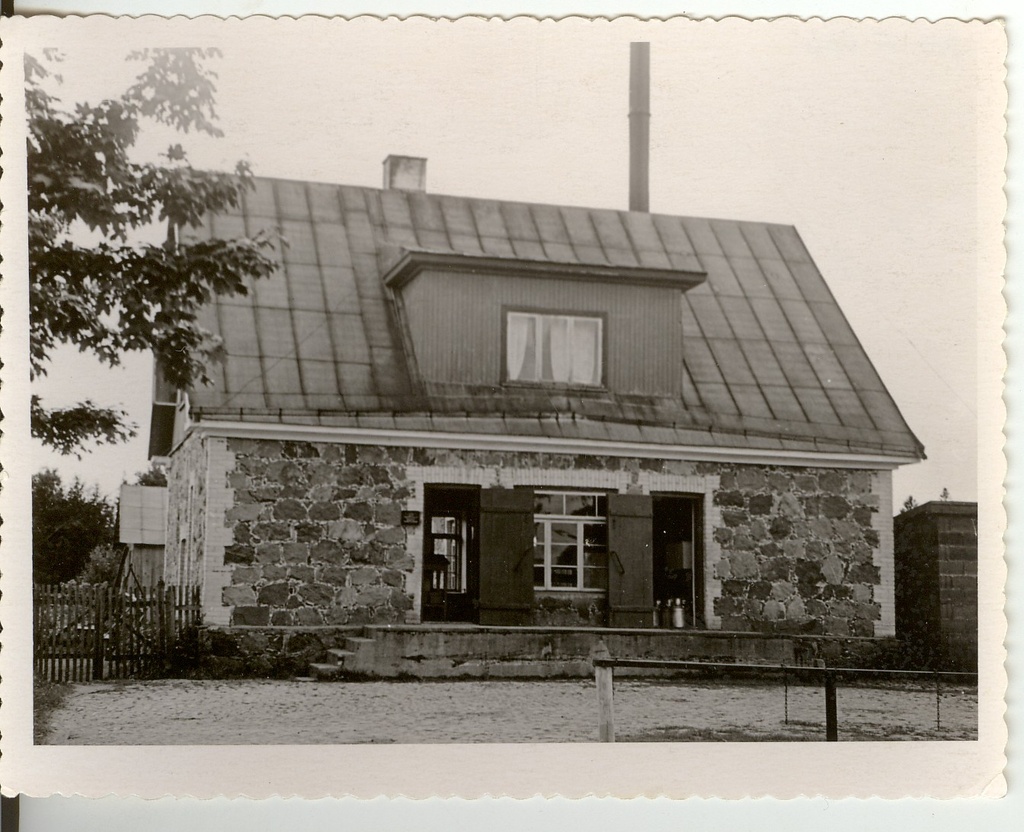 Photo, Nõo choir station in 1957.a.