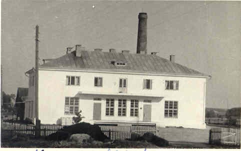 Tartu PTK Nõo butter and cheese industry building in 1954.