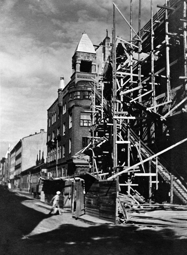 Talonrakennustyömaa, Uudenmaankatu 42.