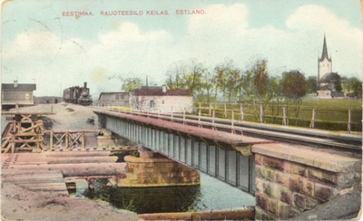 Keila railway bridge.  duplicate photo