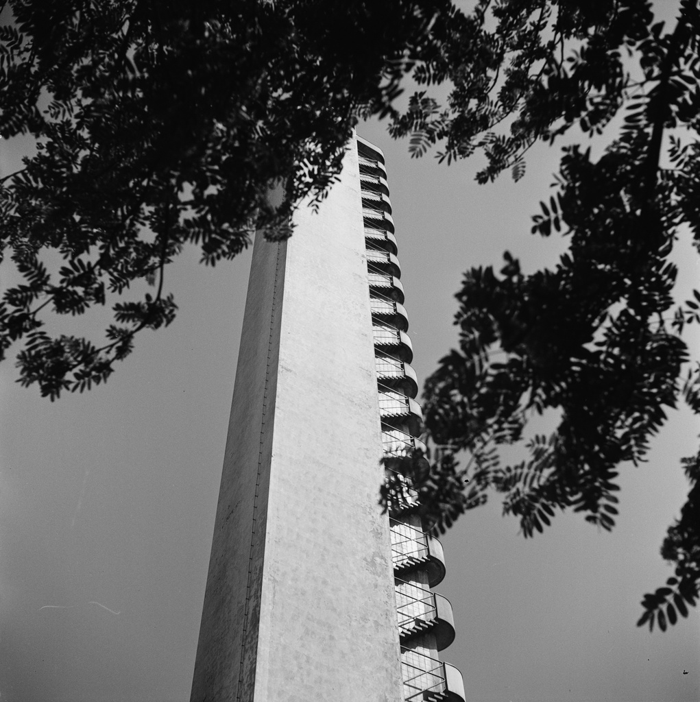 Olympiastadionin torni.
