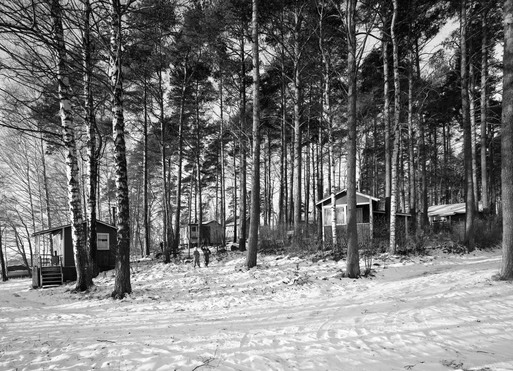 Tuorinniemen mökkikylä.