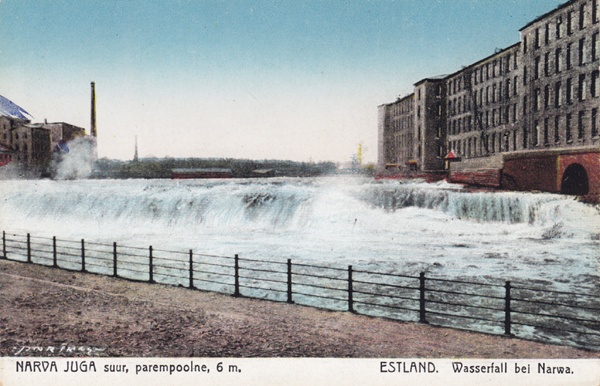 Narva Coach on the right