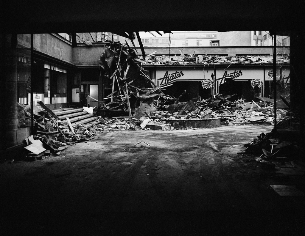 Forumin purkutyömaa, Mannerheimintie 20.