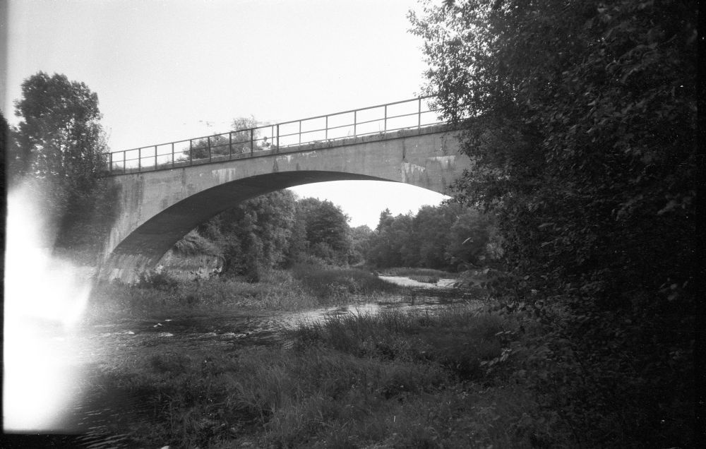 Rumba railway bridge on Rapla-Virtsu railway track on Velise river