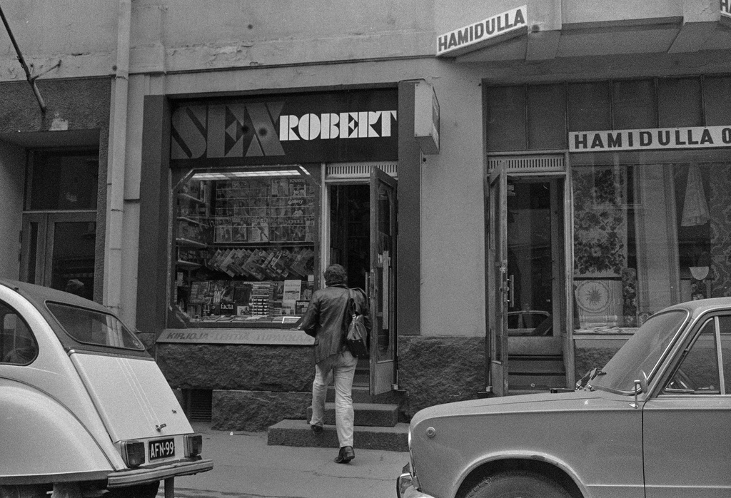 Seksikauppa Sex Robert Iso Roobertinkadulla.