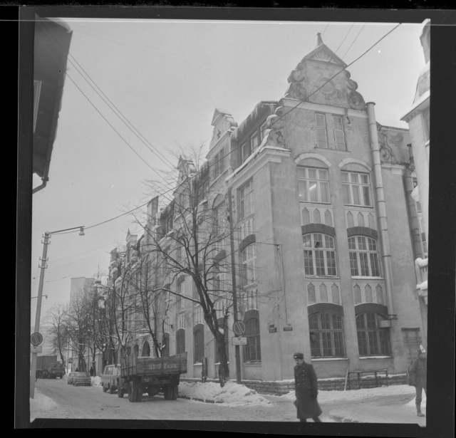 Old building of the municipality in Tallinn