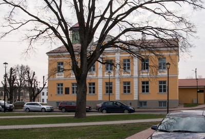 Viljandi himself. The Crescole House where V. Reiman studied rephoto