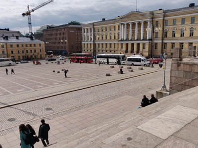 Keisarillisen Aleksanterin yliopiston päärakennus. rephoto