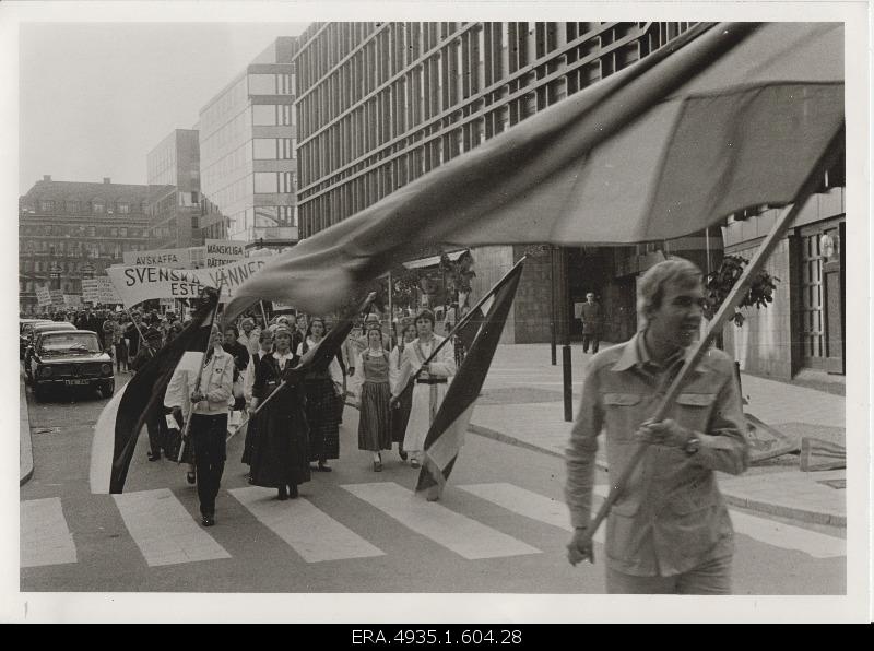 June Deportation Anniversary Demonstration in Stockholm.