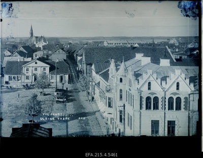 Viljandi city centre.  duplicate photo
