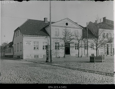 H. Jürgens pharmacy on the Great Market Street.  duplicate photo