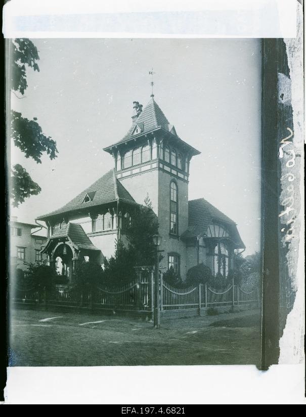 Building of the German Students Corporation “Neobaltia” on Kastani Street.