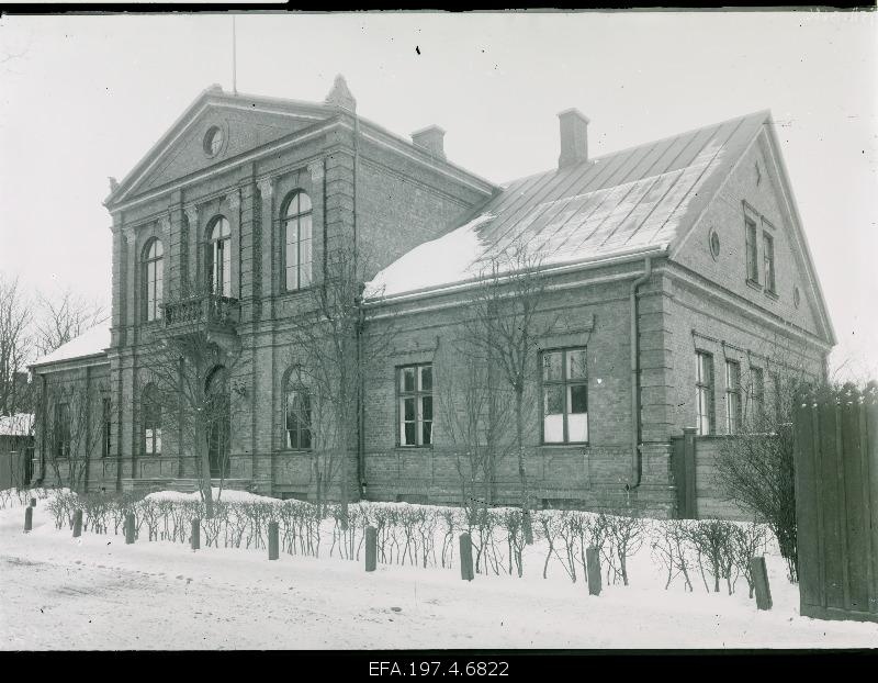 Building of the German Students Corporation “Livonia” on Veski Street.