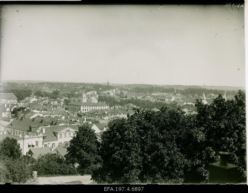 View of Tartu from Toomemägi.