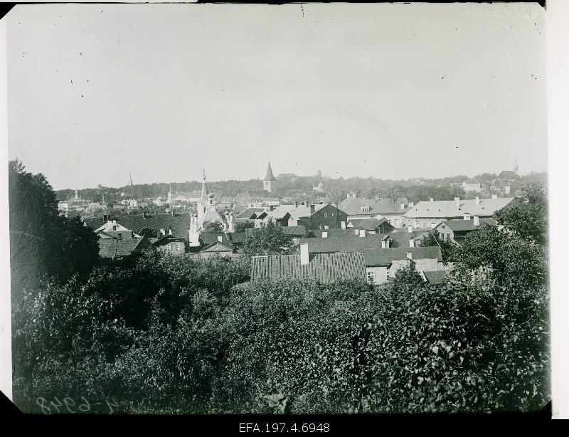 View of Tartu from St Petersburg Street.