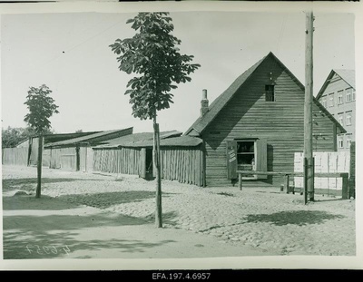 The crossing place of Kastan and Võru Street.  duplicate photo
