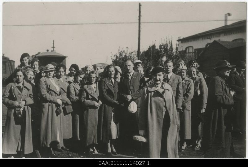 Young people of Finland arrived in Tartu