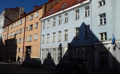 Tallinn, Vene tänav nr. 11 ja 13 enne ümberehitamist. rephoto