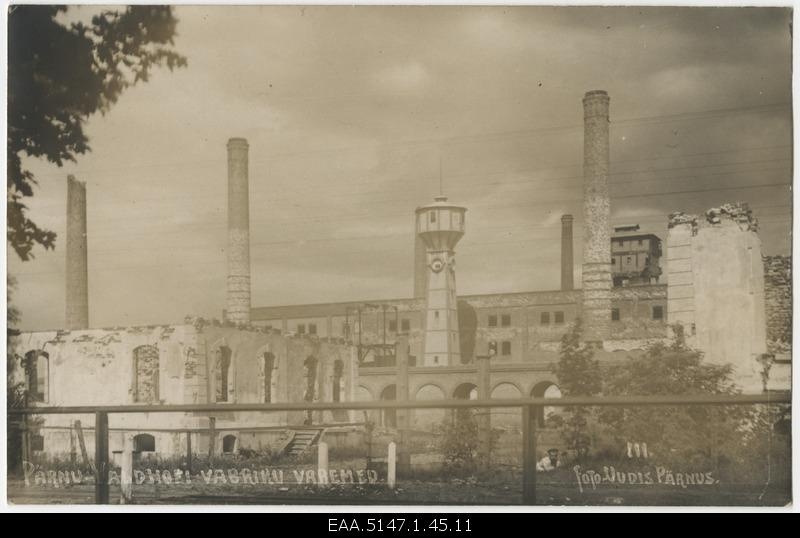Ruins of Waldhofi cellulose factory