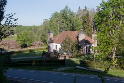 Heimtali Manor Winter Kitchen (juice factory? ), general view of the so-called hunting (historical) rephoto