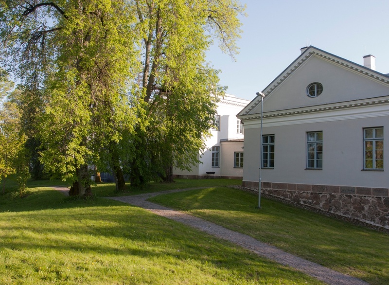 fotonegatiiv, Paistu khk Heimtali mõis, peahoone 1908 foto J.Riet rephoto