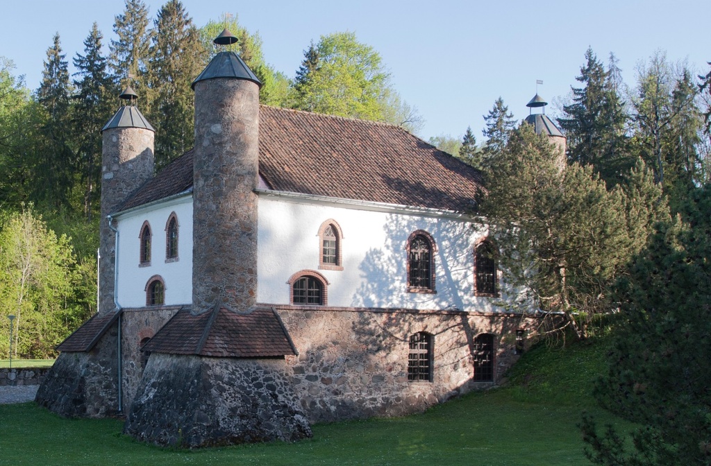 foto, Viljandimaa, Heimtali jahiloss (viinaköök), u 1960nd rephoto