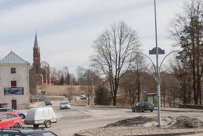 Viljandi Church rephoto
