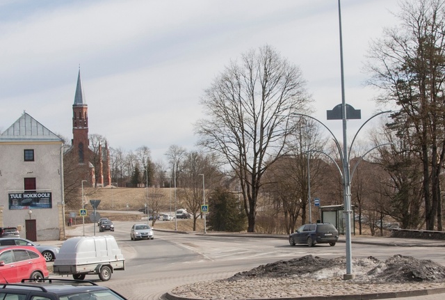 Viljandi Church rephoto