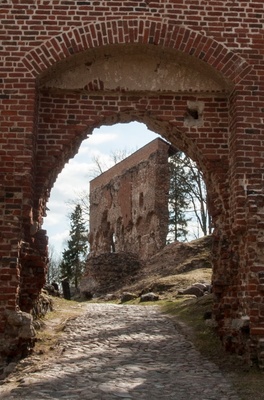 Viljandi, Castle Gate rephoto