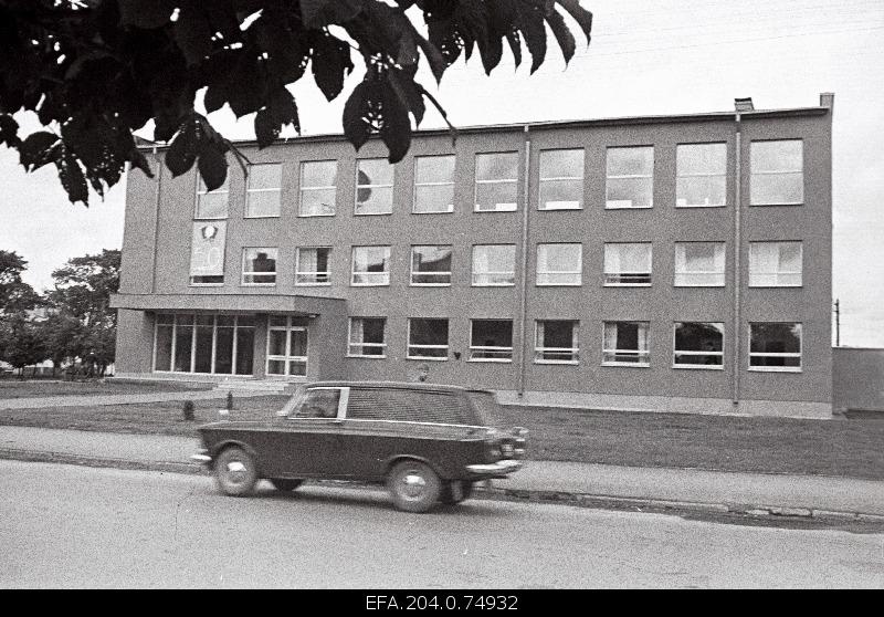 View of the administrative building in Rakvere.
