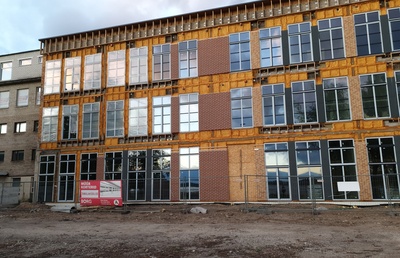 Foto. Kultuurimaja Võrus. rephoto