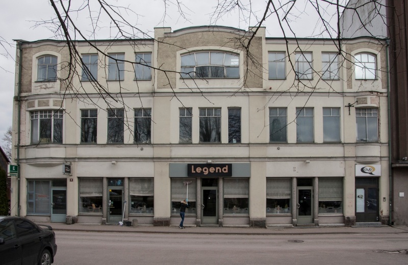 Photo, Viljandi, Tartu tn 9, a. Tõllasepa house, approx. 1915 rephoto