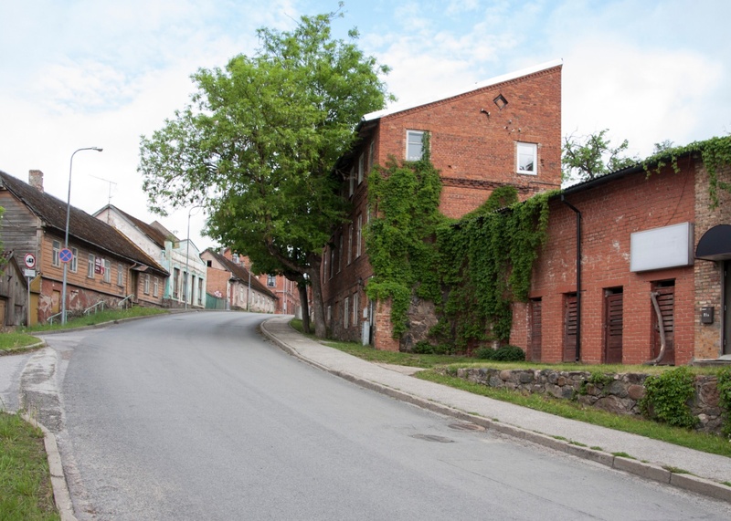Photo, Viljandi, Tartu - Kraavi tn crossmik rephoto