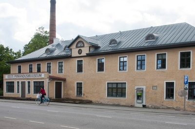 Imavere Piimatööstuse hoone rephoto