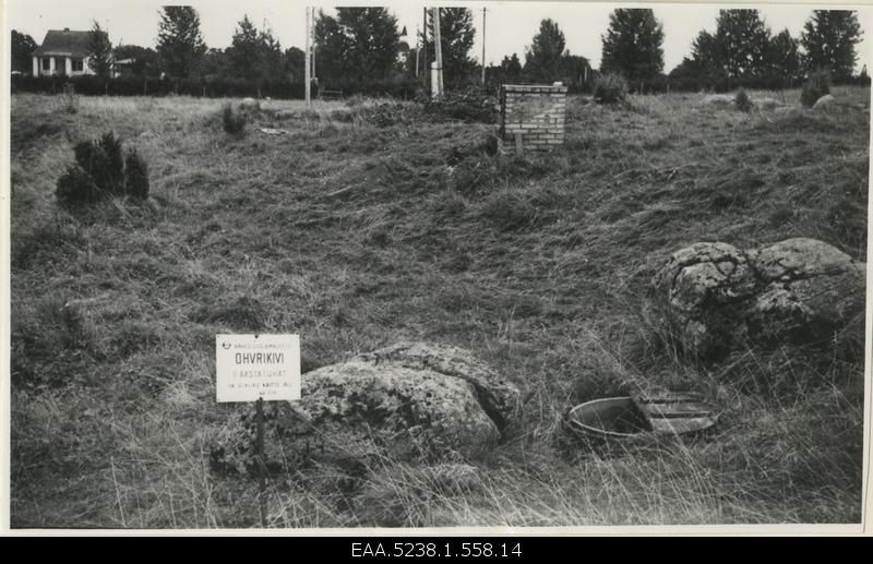 Silmaallikas-named victim source and victim stones in Kuusalus