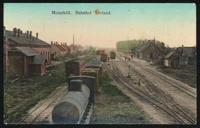 Postcard, Vacuum of Mõisaküla, general view  duplicate photo