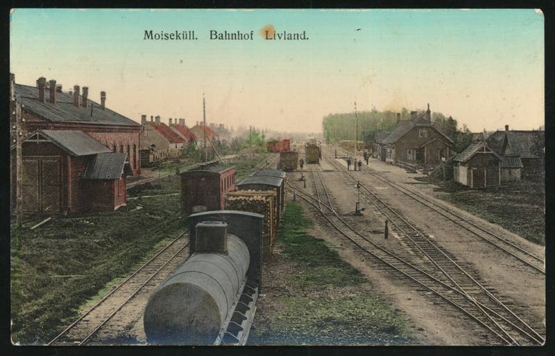 Postcard, Vacuum of Mõisaküla, general view