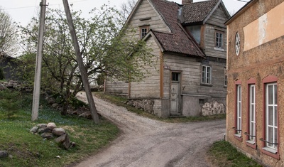 foto, Viljandi, Oru tn u 1915 rephoto